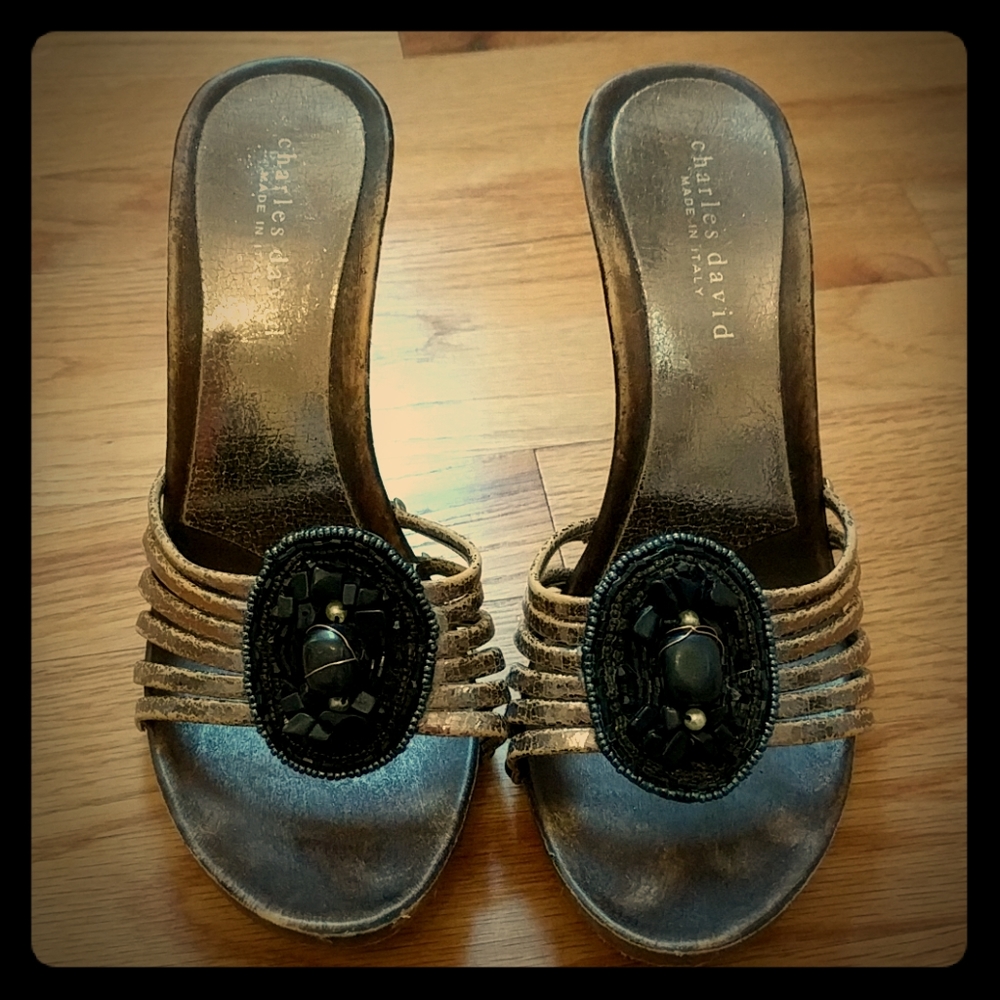 Charles David high heels sandals